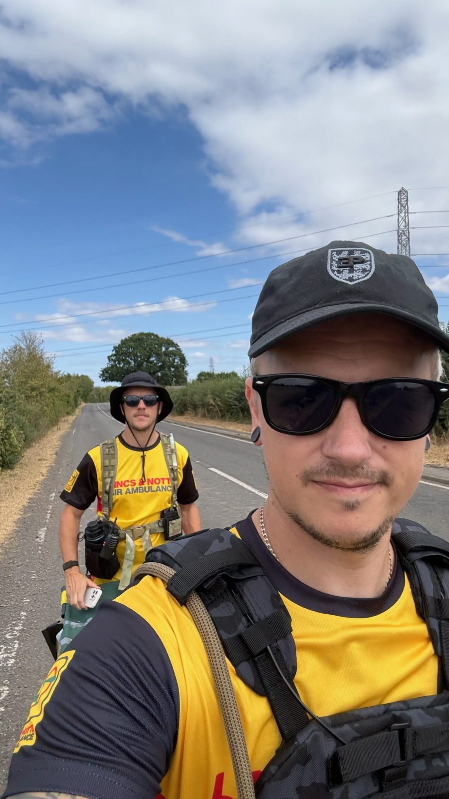 Somewhere on the 44 miles